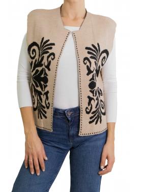 Gilet fantasia aperto
